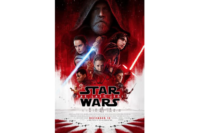 Star Wars The Last Jedi New Movie Poster Hypebeast Star Wars The Last Jedi New Movie Poster Hypebeast
