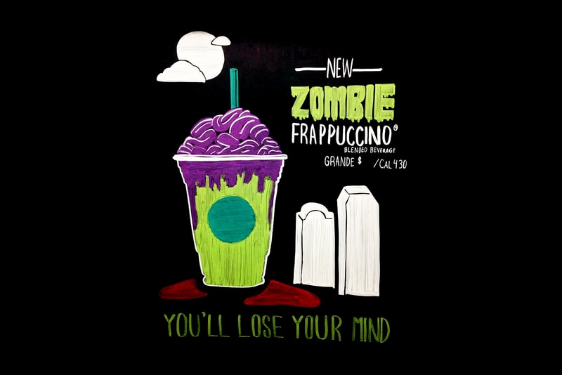 Starbucks Zombie Frappuccino Halloween 2017 October Release Date Info