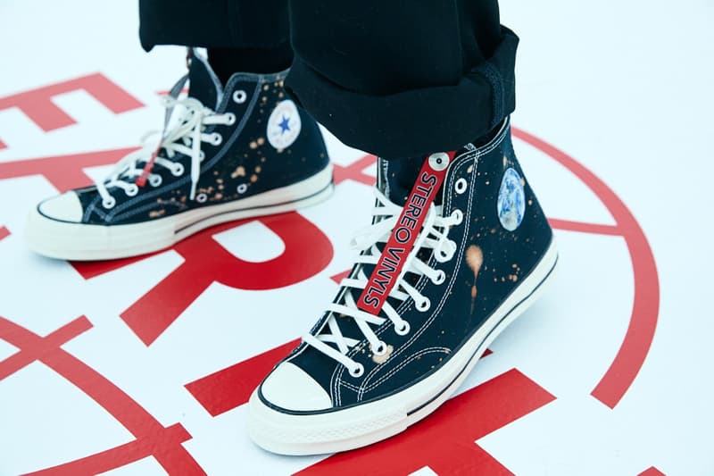 Stereo Vinyls International Space Archives "Is Anybody There" Collection Converse Collaboration