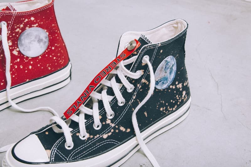 Stereo Vinyls International Space Archives "Is Anybody There" Collection Converse Collaboration
