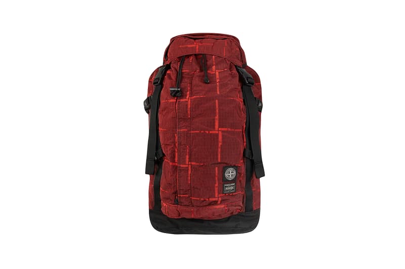 Stone Island Porter Nylon Metal Black Watro Stone Island House Check backpack bag portfolio duffle red grey black olive green