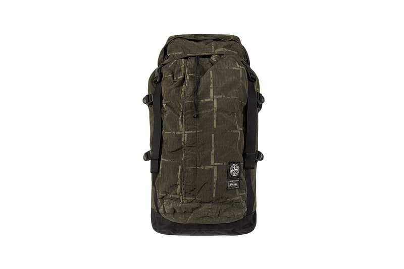 Stone Island Porter Nylon Metal Black Watro Stone Island House Check backpack bag portfolio duffle red grey black olive green
