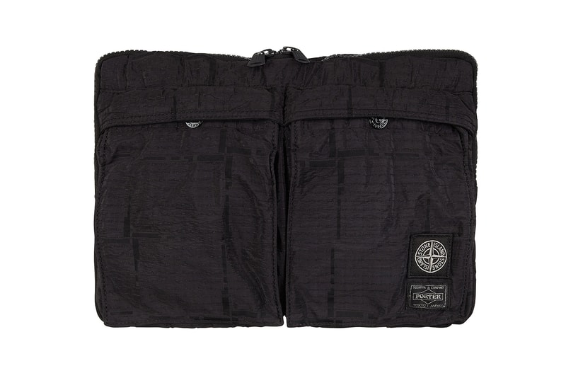 Stone Island Porter Nylon Metal Black Watro Stone Island House Check backpack bag portfolio duffle red grey black olive green
