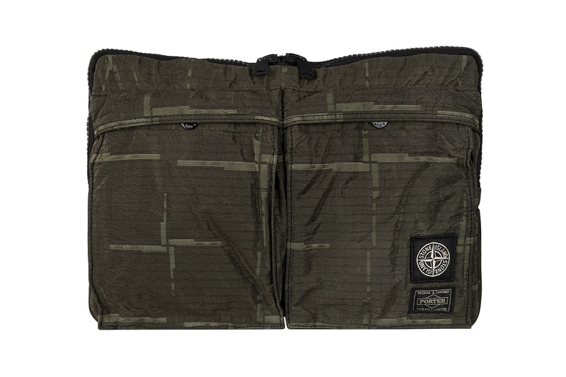 Stone Island Porter Nylon Metal Black Watro Stone Island House Check backpack bag portfolio duffle red grey black olive green