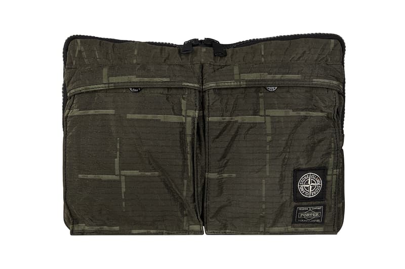 Stone Island Porter Nylon Metal Black Watro Stone Island House Check backpack bag portfolio duffle red grey black olive green
