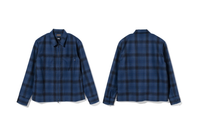 Stüssy & Pendleton Team up on Limited Wool Zip Jackets