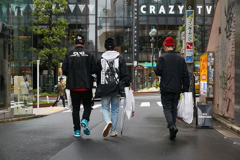 Supreme Shibuya Stone Island Streetwear Apparel Clothing Footwear Nike Shoes Sneakers