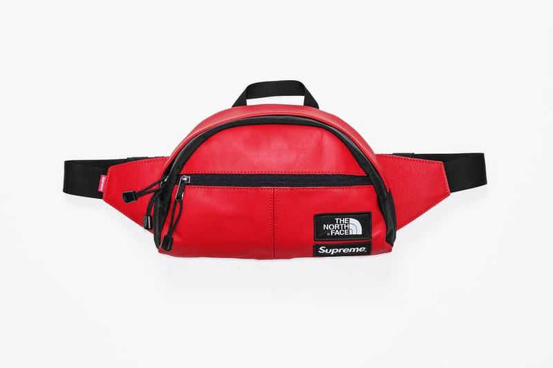 north face x supreme fanny pack