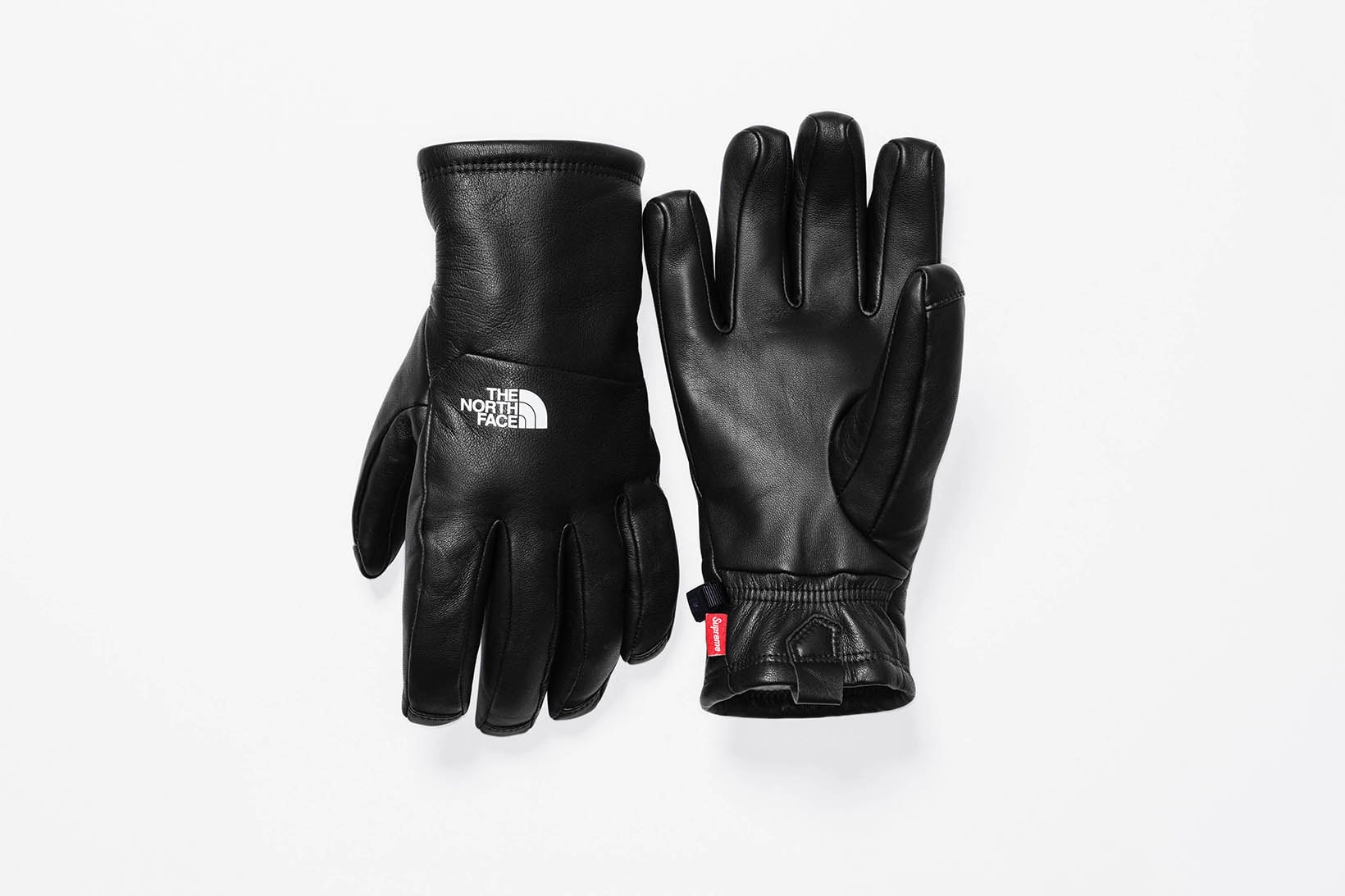Supreme x The North Face 2017 Fall Black Gloves
