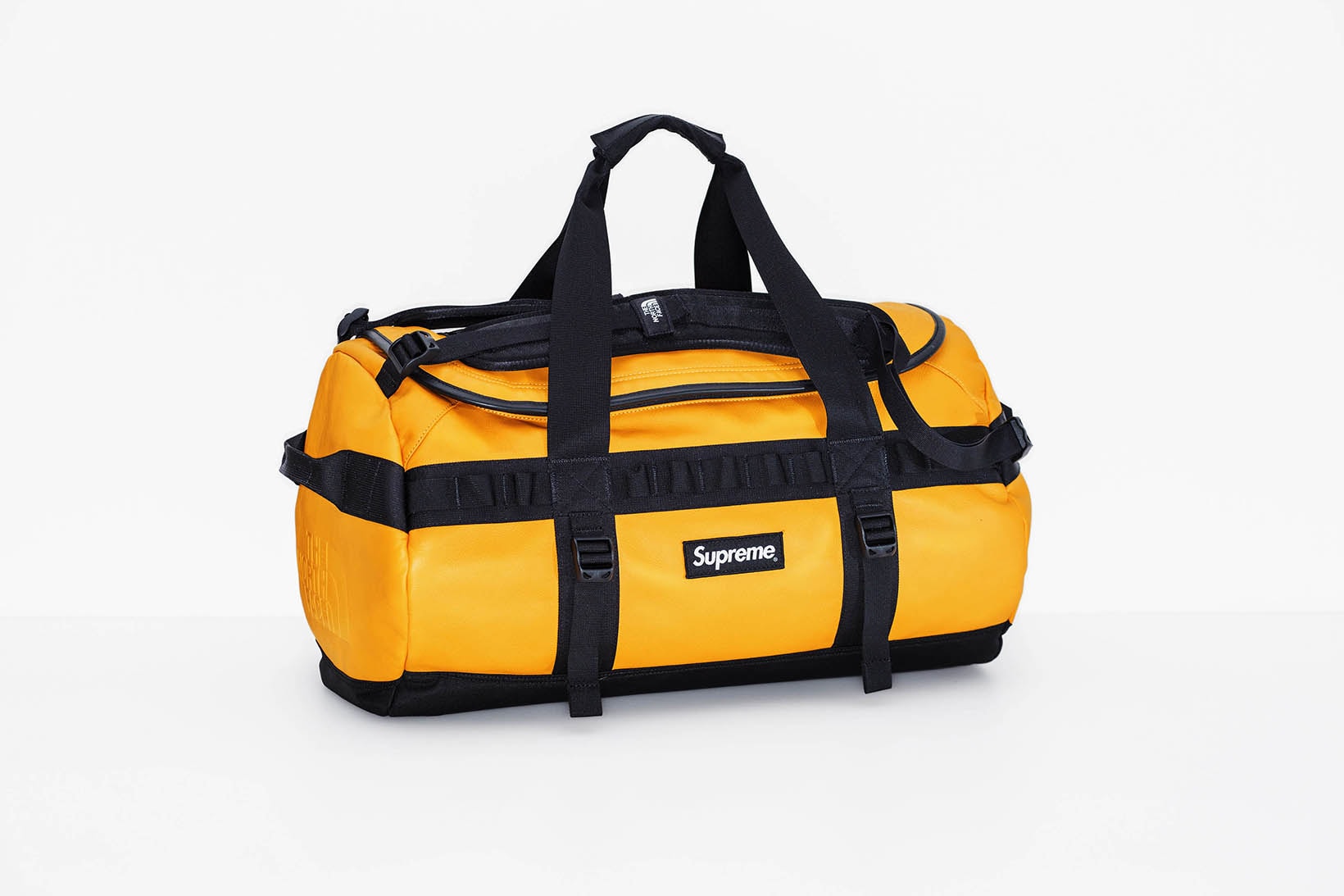 Supreme x The North Face 2017 Fall Yellow Duffel