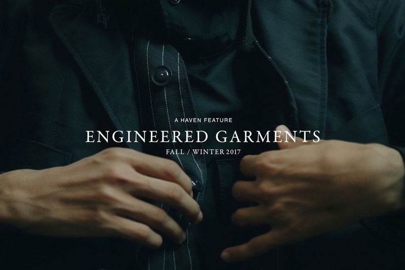Suzuki's Engineered Garments Haven Fall Winter 2017 Editorial