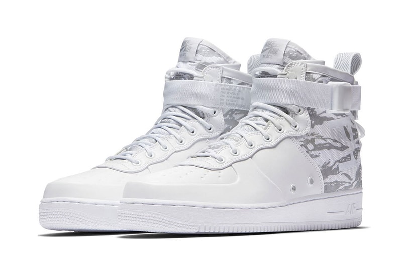 Nike SF-AF1 Mid Winter Camo Colorway White Black