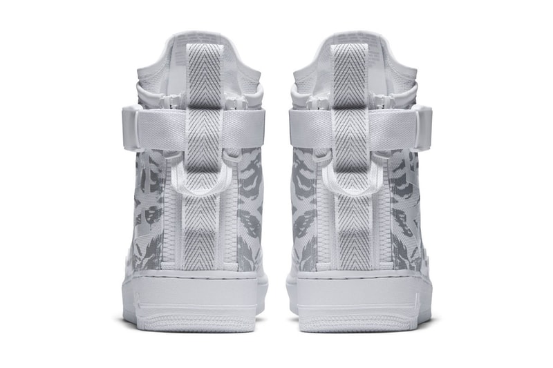 Nike SF-AF1 Mid Winter Camo Colorway White Black