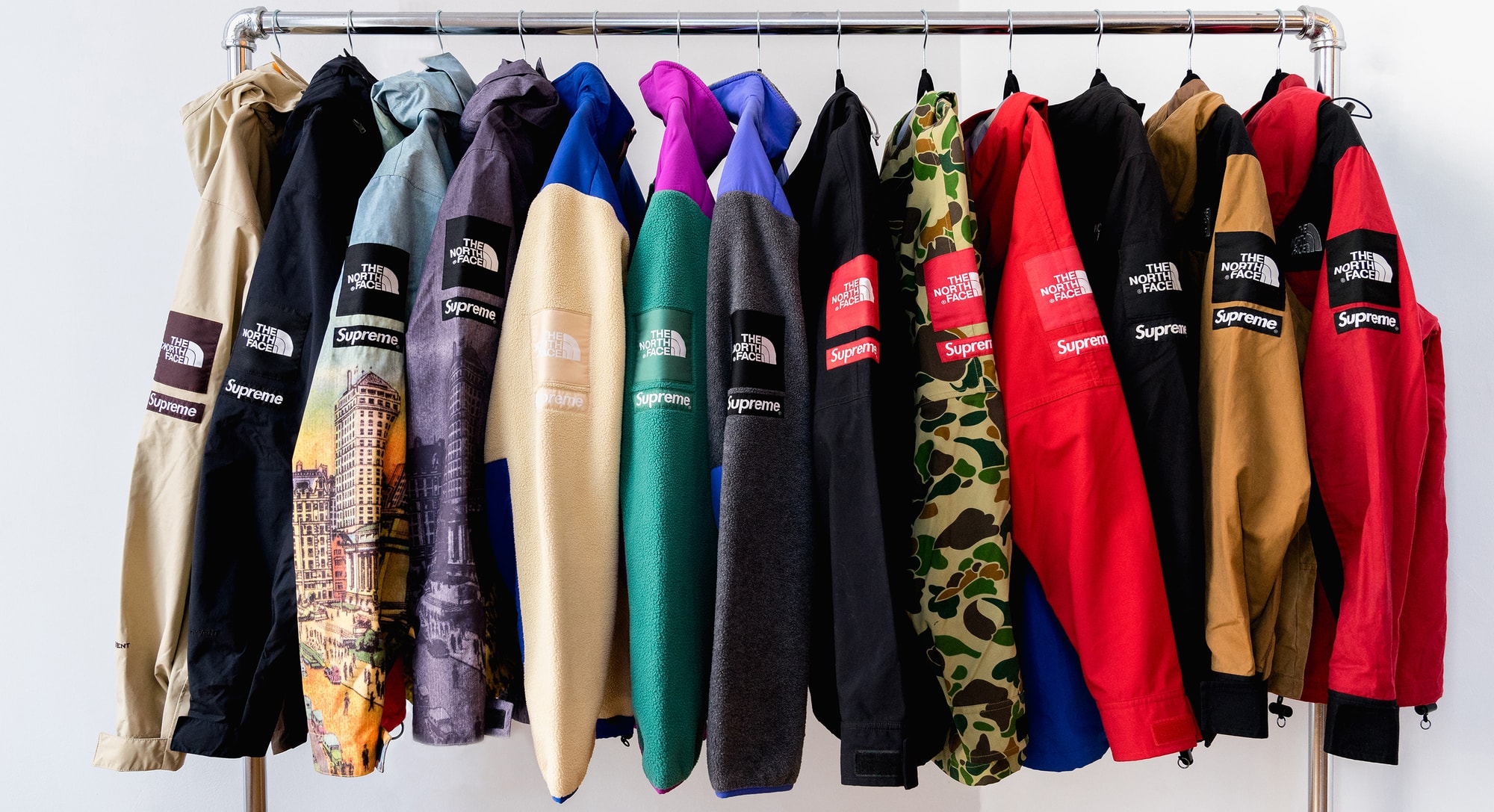 Peter Valles The North Face TNF Supreme Vans Comme des Garcons CDG sacai Collaborations Collabs Jackets Pants Outerwear Junya Watanabe mastermind Vans