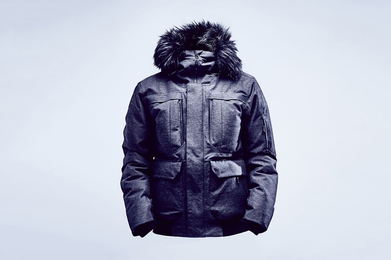 The North Face Cyros Collection Urban City Exploration 2017 Fall Winter GORE TEX Down Bomber Jacket Beanie Hat Cap Boots