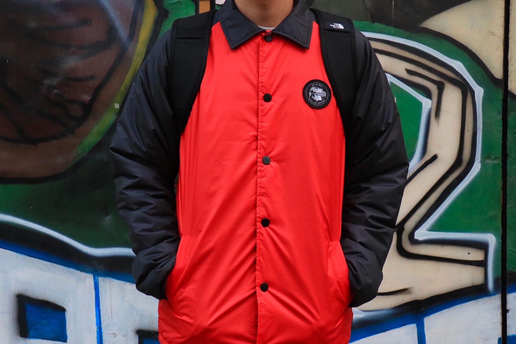 vans x the north face jacket