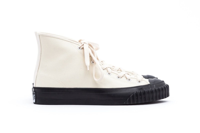 The Real McCoy's Military Canvas Training Shoe Black White Fall 2017