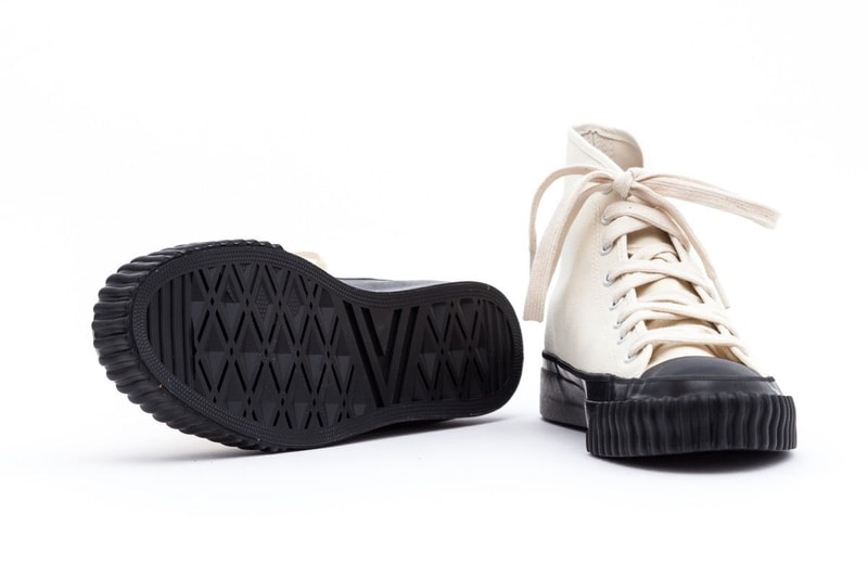 The Real McCoy's Military Canvas Training Shoe Black White Fall 2017
