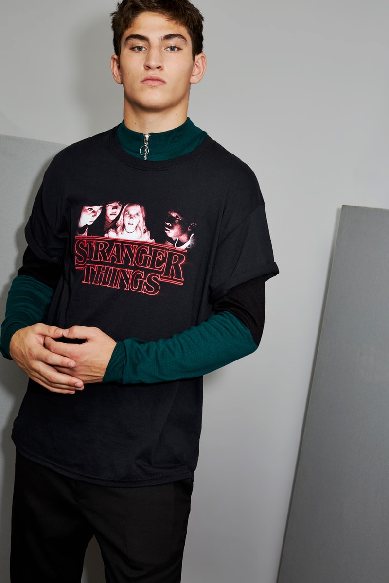 TOPSHOP TOPMAN Stranger Things Collection Netflix London Oxford Street