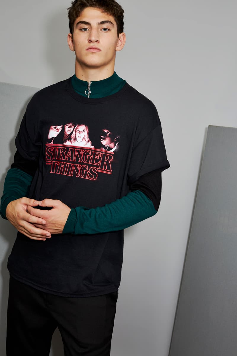 TOPSHOP TOPMAN Stranger Things Collection Netflix London Oxford Street