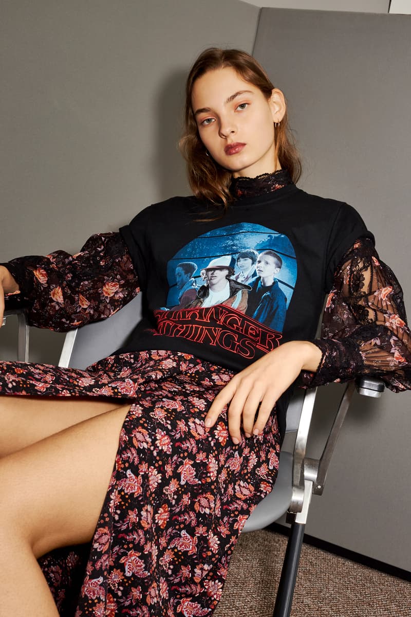 TOPSHOP TOPMAN Stranger Things Collection Netflix London Oxford Street