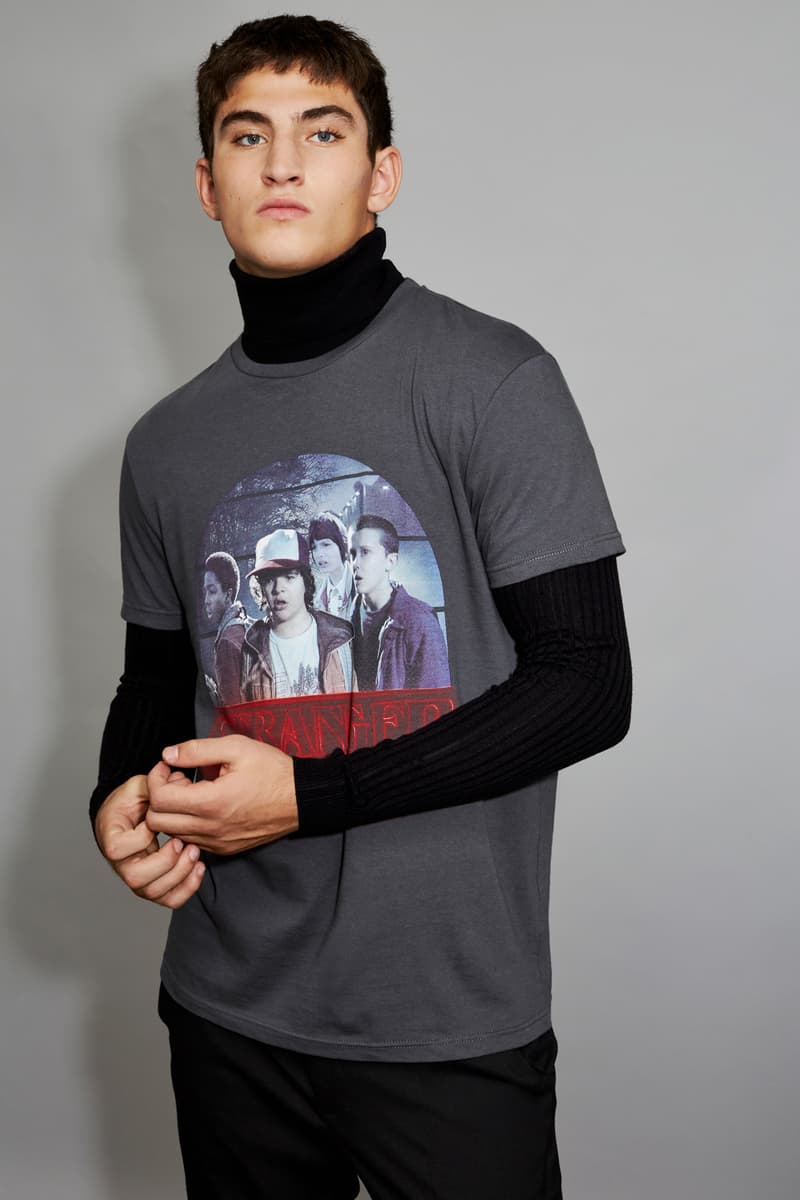 TOPSHOP TOPMAN Stranger Things Collection Netflix London Oxford Street