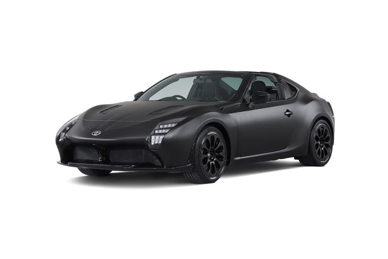 Toyota GR HV Sports Concept 86 Targa Hybrid 2017 Tokyo Auto Show Matte Black