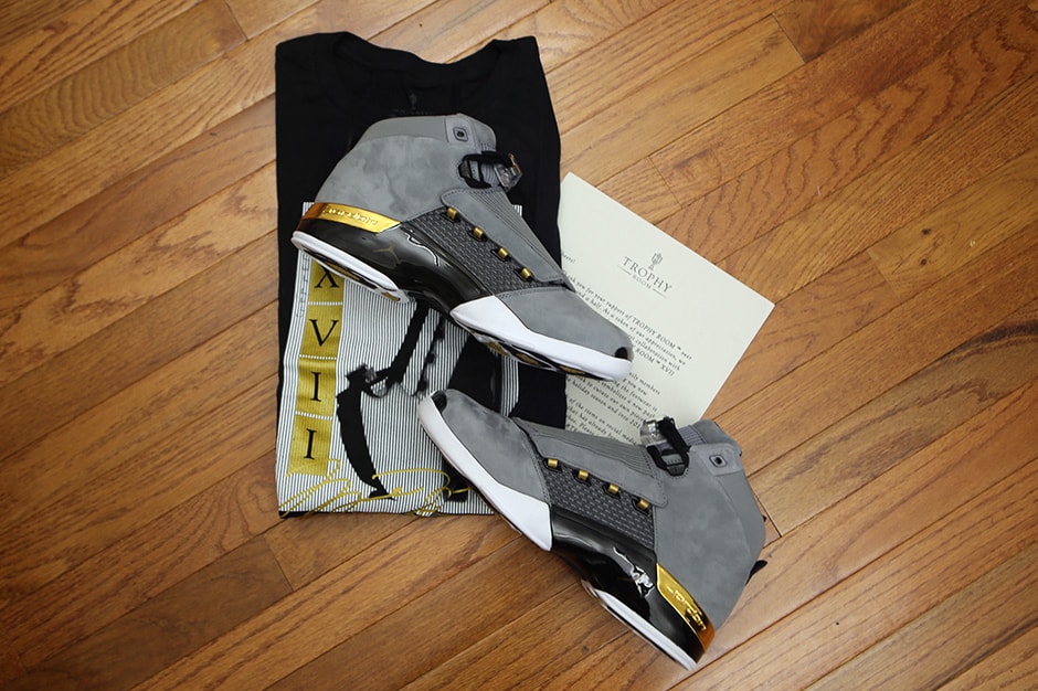 Trophy Room x Air Jordan 17 Sneaker Shoes Release Details – Footwear News