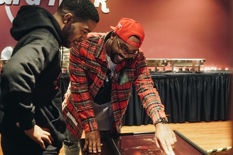 Kid Cudi Trophy Room Air Jordan 17 Gold Exclusive Collaboration Teaser Marcus Jordan
