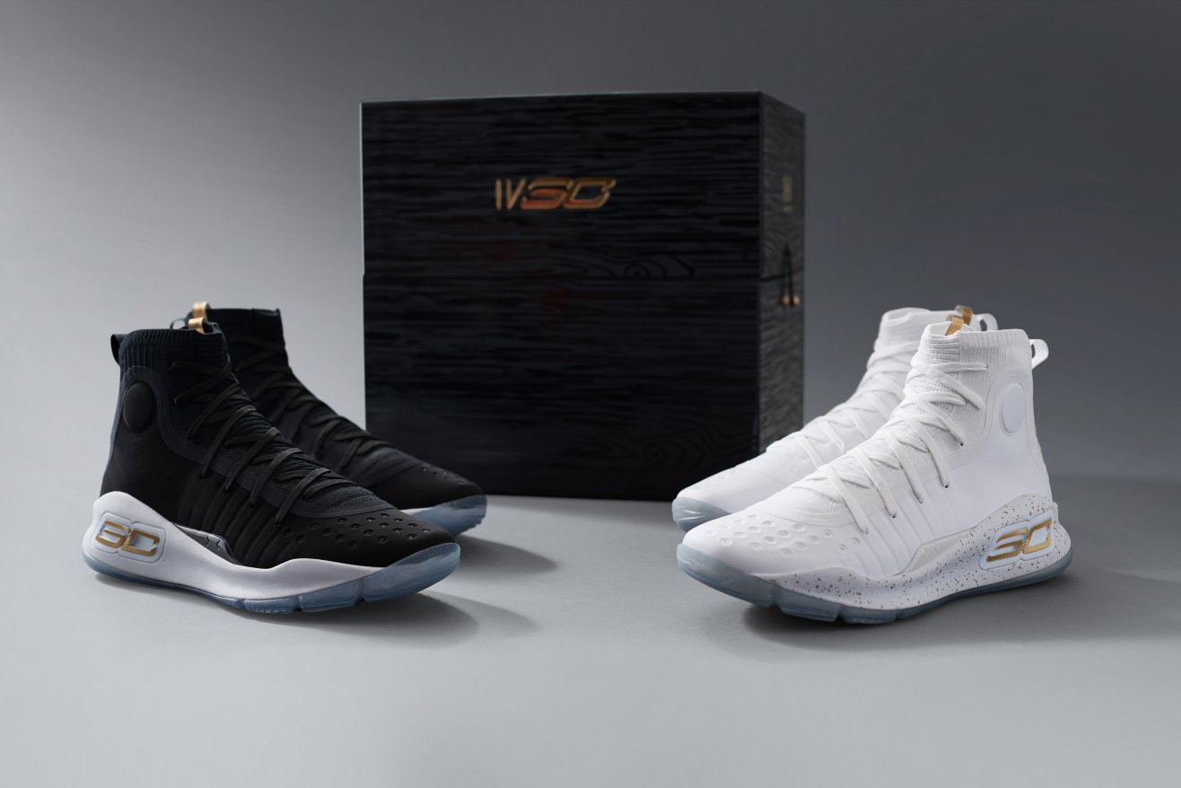 Under Armour Curry 4 More Rings Championship Pack Stephen Golden State Warriors NBA 2017 October 17 Release Date Info Sneakers Shoes Footwear