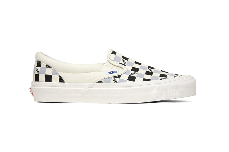 Vans Vault OG Classic Slip On LX Tri Check White Grey Black Sneakers Shoes Footwear 2017 October Fall Release Date Info Feature