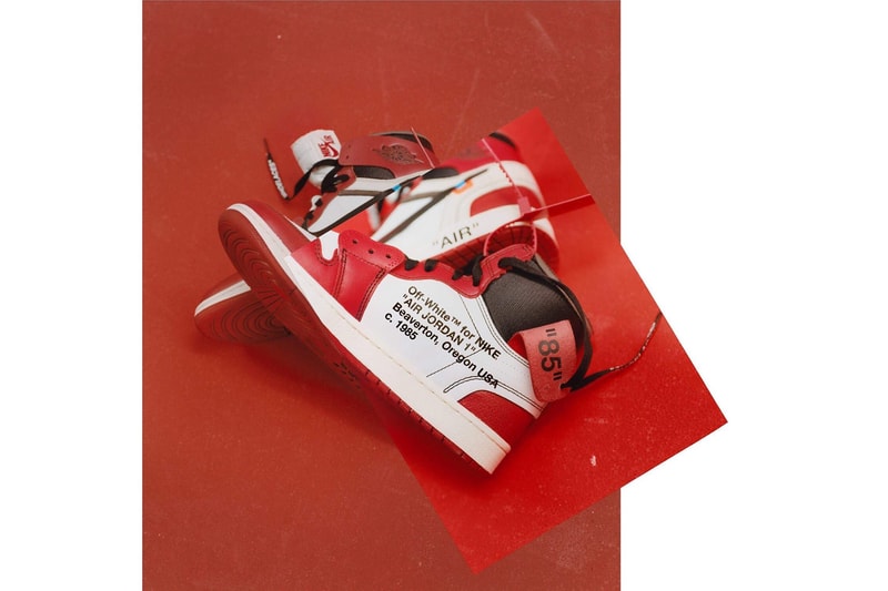 Virgil Abloh Nike The Ten Collection Jordan Brand Raffle Raffles Locations Release Info Dates Drops Footwear Sneakers Shoes Air Jordan 1 Blazer Air Max 90 97 VaporMax Hyperdunk 2017 Zoomfly Presto Air Force 1