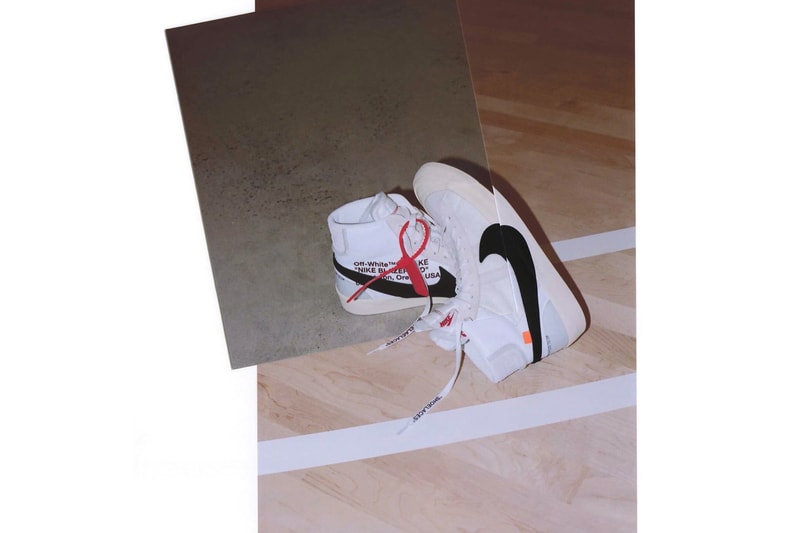 Virgil Abloh Nike The Ten Collection Jordan Brand Raffle Raffles Locations Release Info Dates Drops Footwear Sneakers Shoes Air Jordan 1 Blazer Air Max 90 97 VaporMax Hyperdunk 2017 Zoomfly Presto Air Force 1