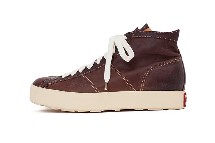 visvim Foley-Folk Hi-Top Fall Winter 2017 Brown White Black