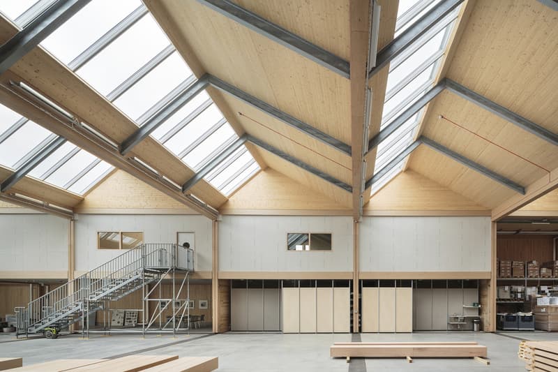 Vitsoe UK Headquarters Inside Production Building Facility Martin Francis Royal Leamington Spa UK United Kingdom