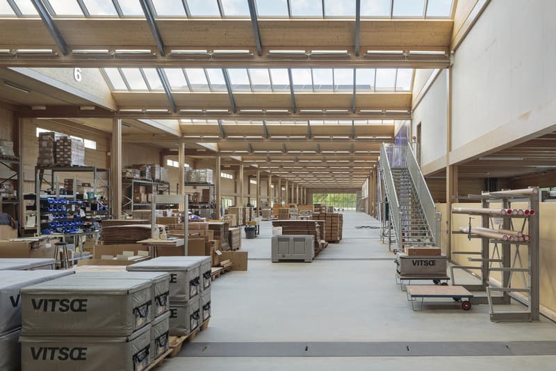 Vitsoe UK Headquarters Inside Production Building Facility Martin Francis Royal Leamington Spa UK United Kingdom