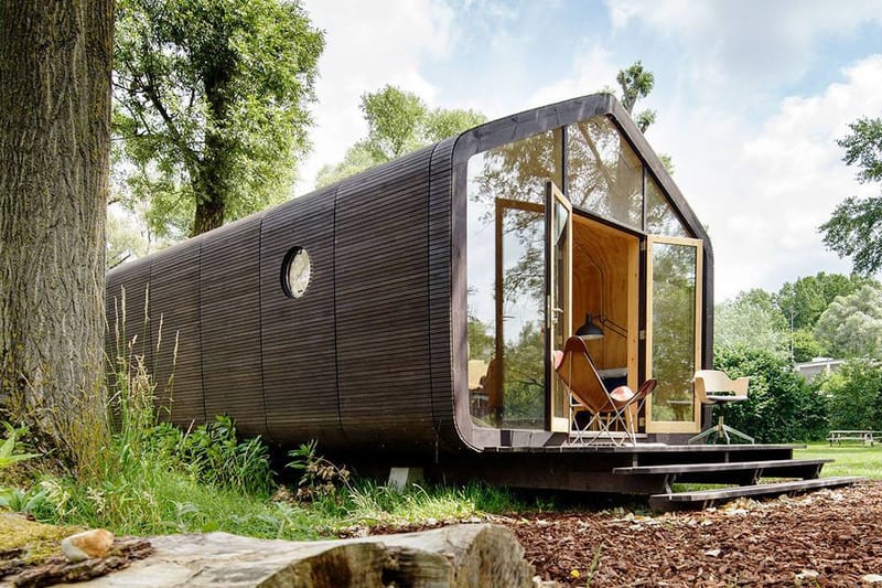 The Wikkelhouse Is a Cardboard Home That Can Be Built in One Day