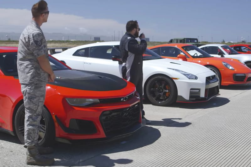 The World's Greatest Cars Compete in an Epic Airstrip Drag Race