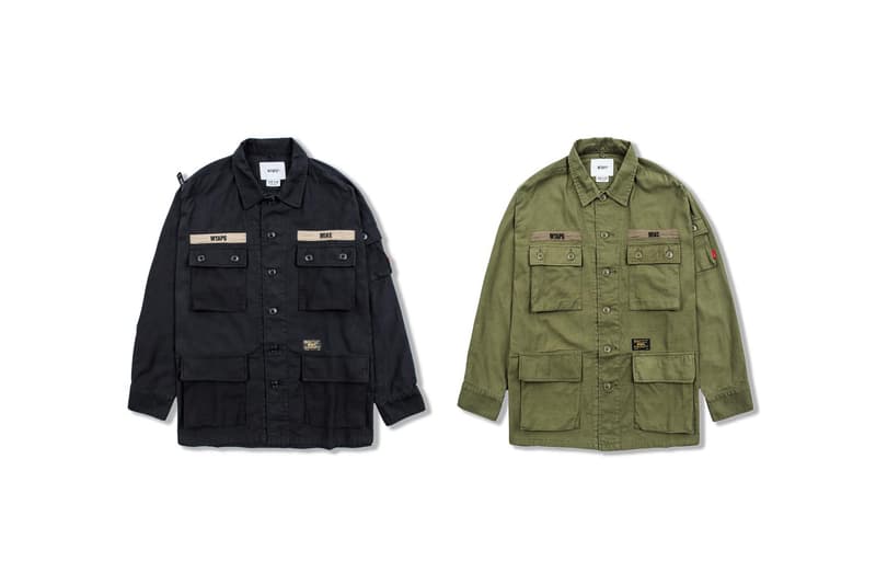 WTAPS  2017 Fall/Winter Drop 6 Jacket Shirt Visual Uparmored Japan Tetsu Nishiyama