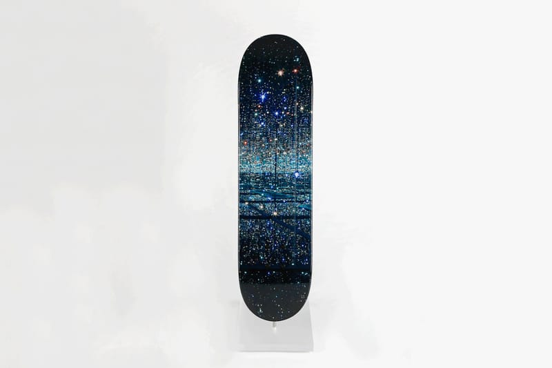 How to Get a Limited Yayoi Kusama 'Infinity Mirror Room' Skate Deck