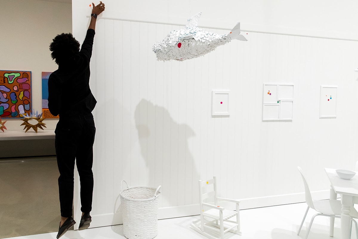 Yayoi Kusama Infinity Mirrors Exhibit Los Angeles Pumpkins Polka Dots LA the Broad