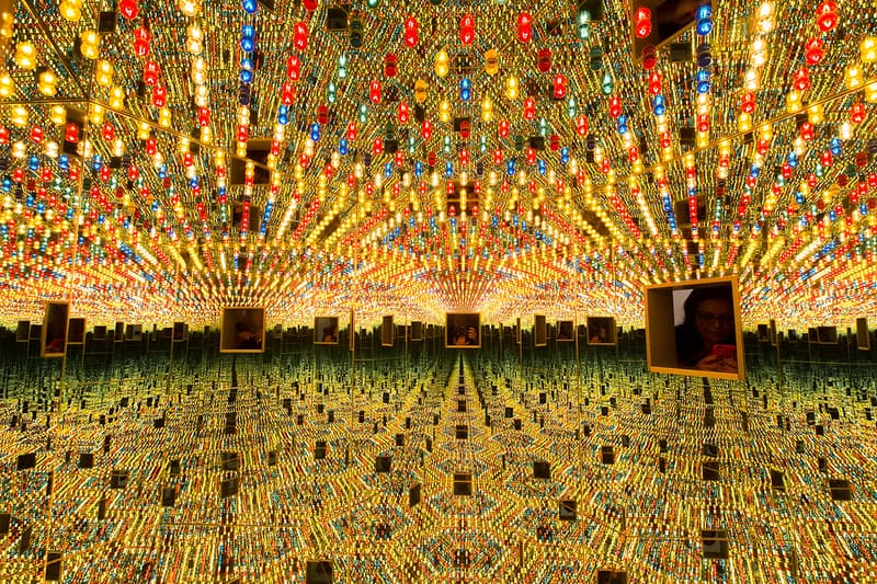 Yayoi Kusama Infinity Mirrors Exhibit Los Angeles Pumpkins Polka Dots LA the Broad