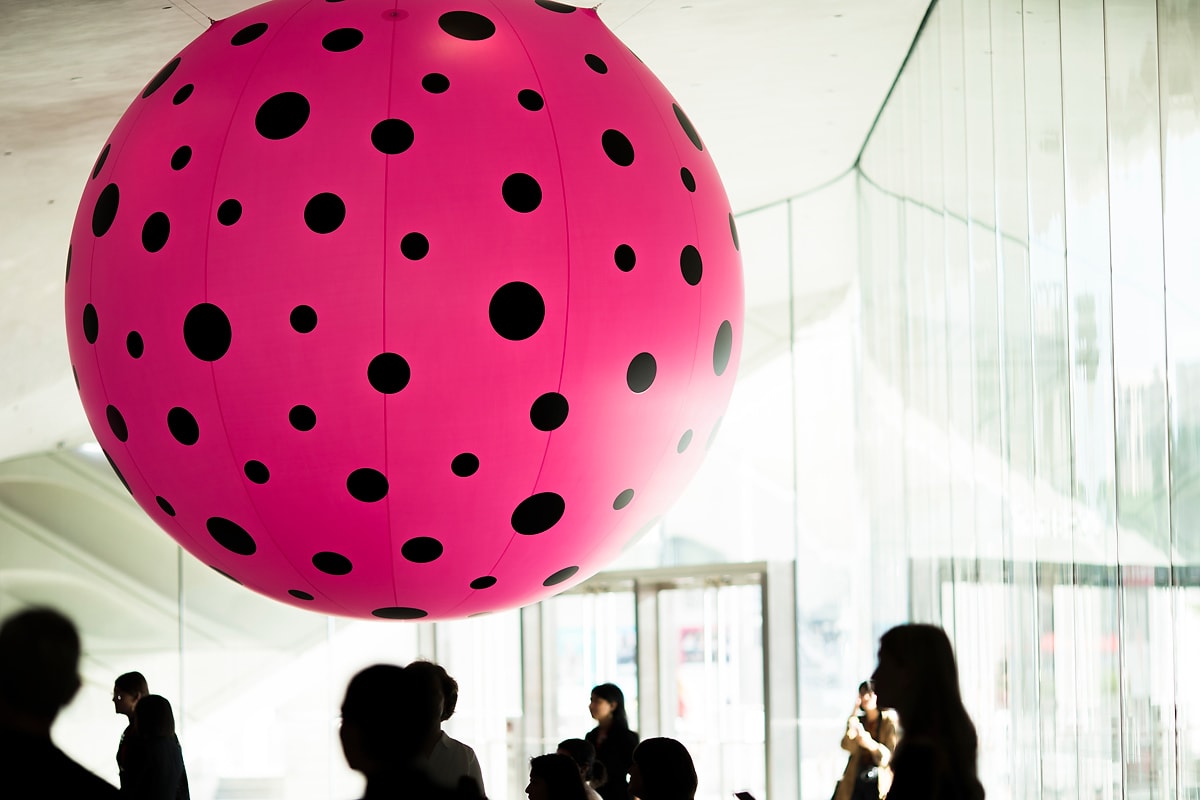 Yayoi Kusama Infinity Mirrors Exhibit Los Angeles Pumpkins Polka Dots LA the Broad