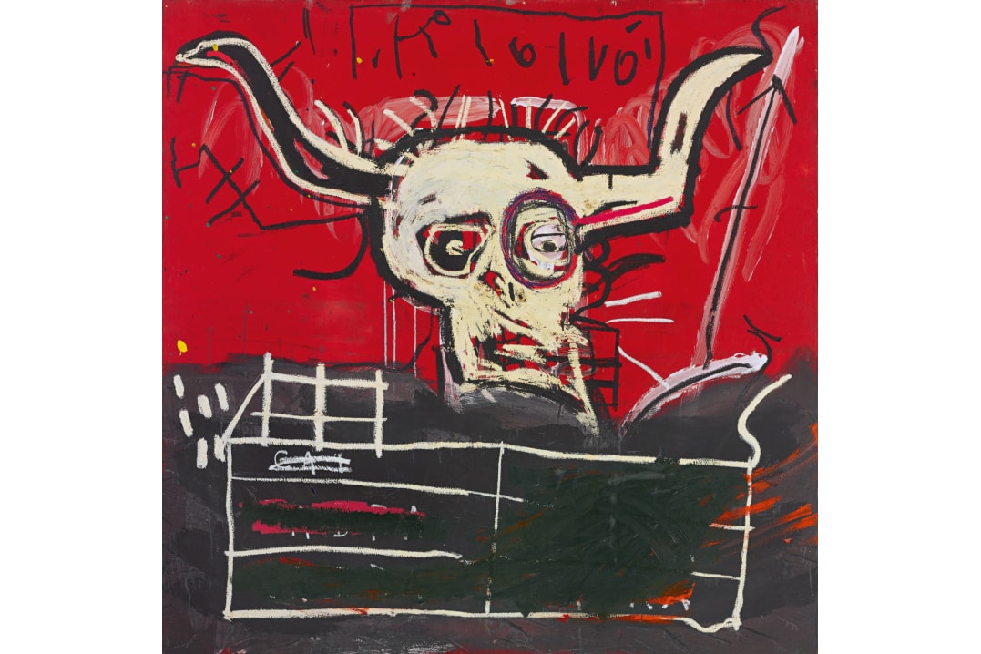 Yoko Ono Jean Michel Basquiat Cabra Painting Sothebys Auction New York City Art Artwork