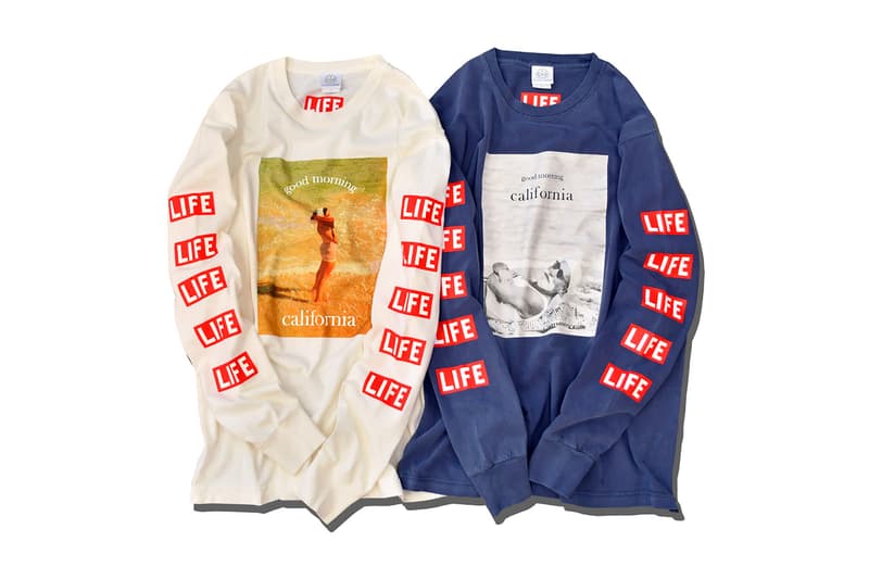 YouthFUL SURF LIFE Magazine Collaboration Hoodie Sweatshirt T Shirt Tee Beige Off White Blue Navy Black