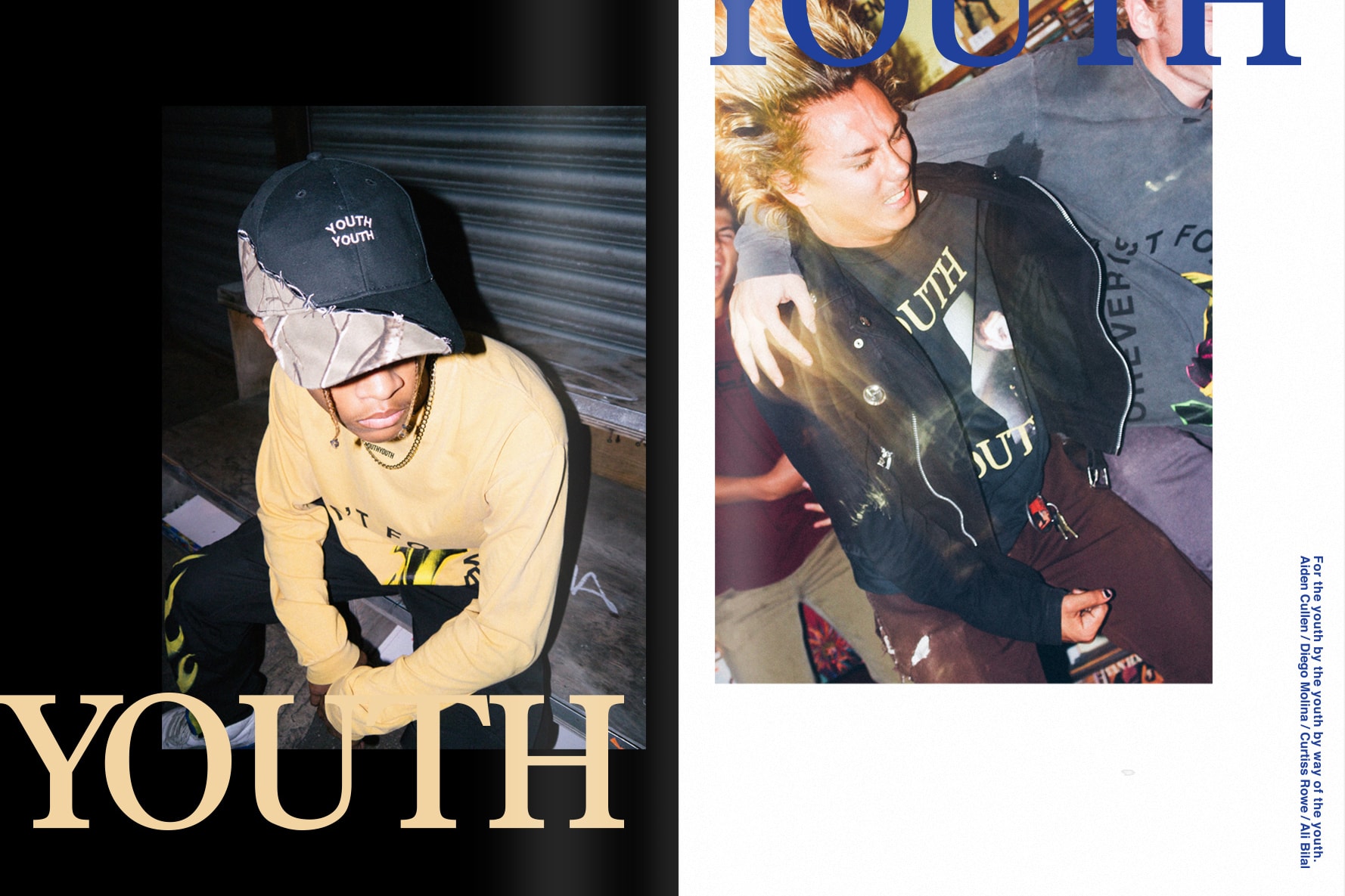 YouthYouth Fall Winter 2017 Dont Stop The Youth Lookbook Los Angeles Rokit Japan
