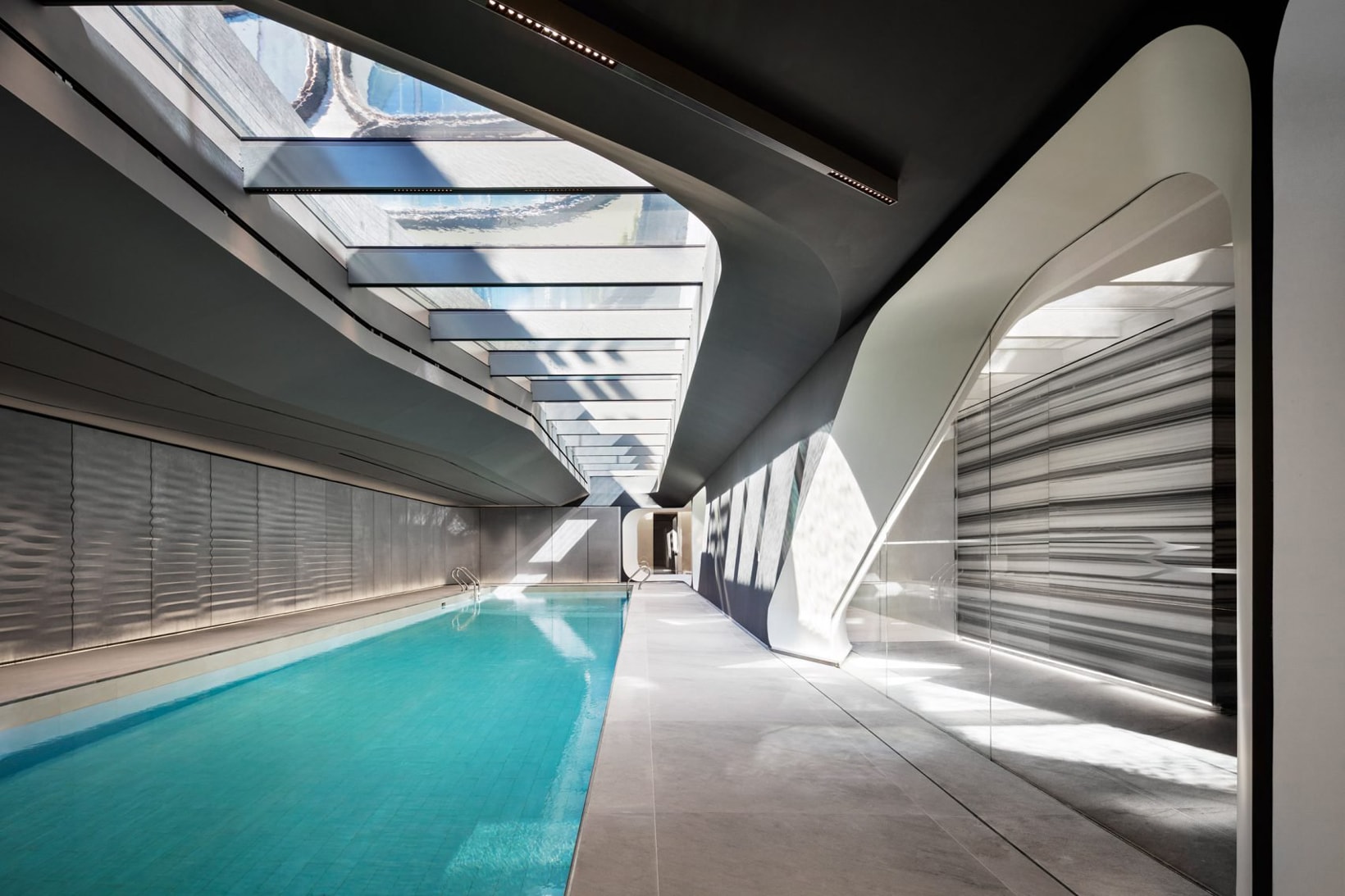 Zaha Hadid Architects New York City Condo Building High Line Park Architecture Design Interior Amenities