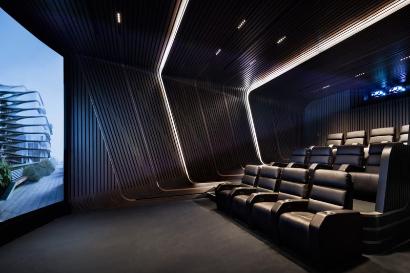 Zaha Hadid Architects New York City Condo Building High Line Park Architecture Design Interior Amenities