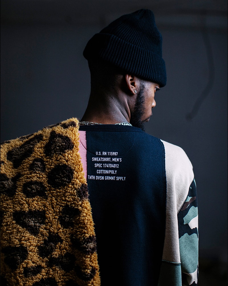 10 Deep Drops Holiday 2017 Lookbook in memoriam collection alls wells ends well streetwear clothing leopard scarf cyber monday winter fashion fall