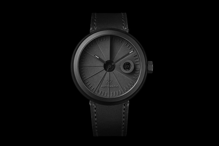 22 Design Studio Unveils Its Sleek Monochromatic 4D Concrete Shadow Edition Watch